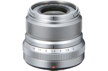 Image of Fujifilm XF23mm F2 R WR Camera Lenses, Silver, Small, 16523171