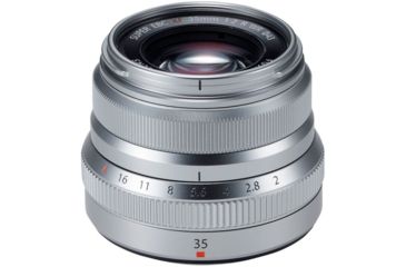 Image of Fujifilm XF35mm F2 R WR Camera Lenses, Silver, Small, 16481880