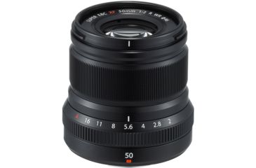 Image of Fujifilm XF50mm F2 R WR Camera Lenses, Black, Small, 16536611