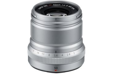 Image of Fujifilm XF50mm F2 R WR Camera Lenses, Silver, Small, 16536623
