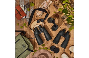 Image of Fujinon Polaris FMTRC-SX 7x50mm High-Resolution Porro Prism Binoculars with Field Flattening Lenses and Integrated Compass, Black, 198mm x 218mm x 93mm, 16330615