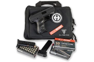 Image of Full Forge Gear CAT-2 Double Pistol Case, Black, 21-402-C2B