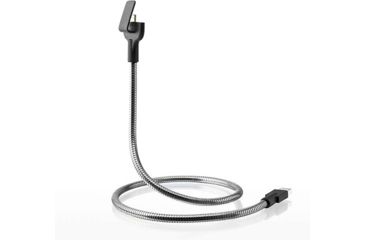 Image of Fuse Chicken Bobine Lightning Cable and Stand, Silver, 1 Year Mfg Warranty, FCH-04100
