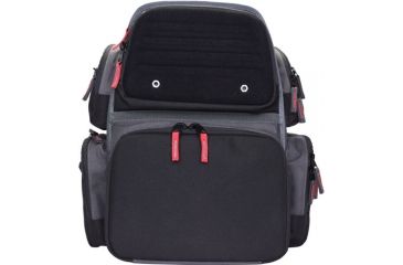 Image of GPS Executive Range Backpack w/5 Handgun Cradle, Gray, GPS-1812BPG
