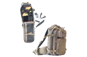 Image of GPS Tactical Laoded Bugout Backpack, Tan, GPS-T1611LTB