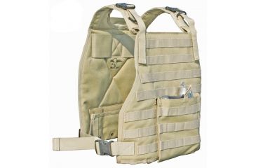 Image of Galati Gear Plate Carrier Vest, Tan 105950