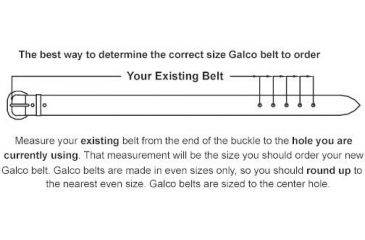 Image of Galco SB9 Dress Belt