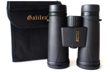 Image of Galileo 10 x 42mm Roof Prism Water Proof Binoculars, Black, G-1042C