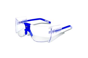 Image of Gargoyles 85s Sunglasses w/ Blue Frame, Clear Lens GAR10700078