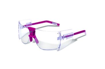Image of Gargoyles 85s Sunglasses w/ Fuschia Frame, Clear Lens GAR10700079