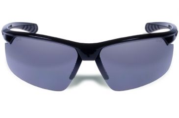 Image of Gargoyles STAKEOUT Sunglasses, Black Frame, Smoke with Silver Mirror Lens, 10700209.QTM