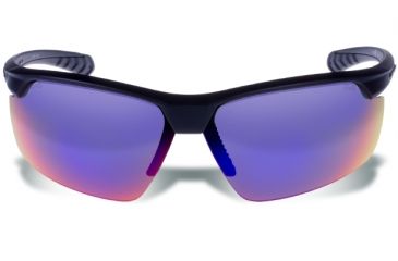 Image of Gargoyles STAKEOUT Sunglasses, Matte Black Frame, Smoke with Plasma Mirror Lens, 10700211.QTM