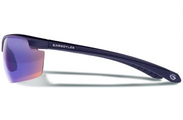 Image of Gargoyles STAKEOUT Sunglasses, Matte Black Frame, Smoke with Plasma Mirror Lens, 10700211.QTM