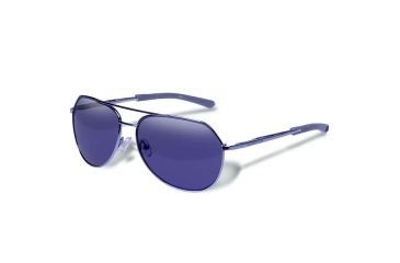 Image of Gargoyles Victor Sunglasses w/ Gun Frame, Smoke Polarized w/Blue Mirror Lens GAR10700138