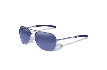 Image of Gargoyles Victor Sunglasses w/ Silver Frame, Navy Gradient Polarized Lens GAR10700139