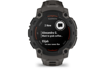 Image of Garmin Instinct E GPS Watch, 45mm, Black/Charcoal, 010-02933-00
