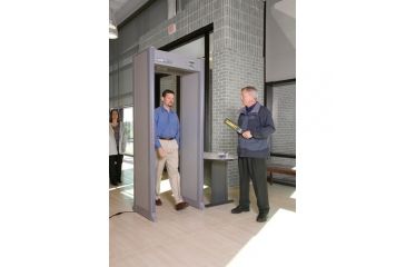 Image of Garrett PD6500i TSA-Certified 30-inch Walk-Through Metal Detector, Gray 1168414