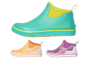 Image of Gator Waders Deck Boots - Women's, Aloha, Dreamsicle, Ocean Spray