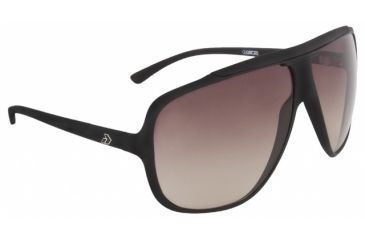 Image of Gatorz Akombk17fBkm Akon Matte Black Frame Green Fade Lens Sunglasses