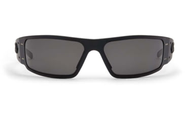 Image of Gatorz Blackout Magnum Sunglasses, Blackout Frame,Optimized Polarized Smoked Lens, GZ-01-010
