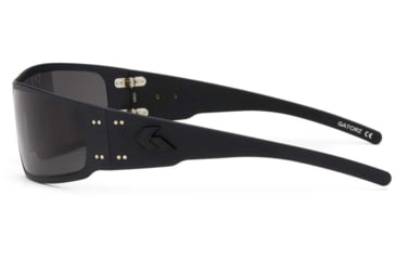 Image of Gatorz Blackout Magnum Sunglasses, Blackout Frame,Optimized Polarized Smoked Lens, GZ-01-010