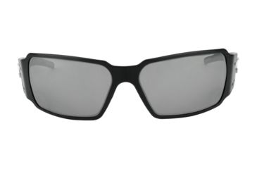 Image of Gatorz Boxster Sunglasses, Black Frame, Smoked Polarized w/ Chrome Mirror Lens, BOXBLK01P-C