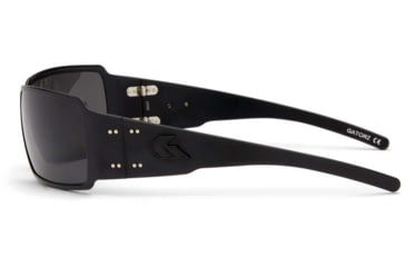 Image of Gatorz Boxster Sunglasses, Blackout Frame, Gray Lens, BOXBLK01MBP