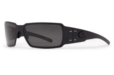 Image of Gatorz Boxster Sunglasses, Blackout Frame, Gray Lens, BOXBLK01MBP
