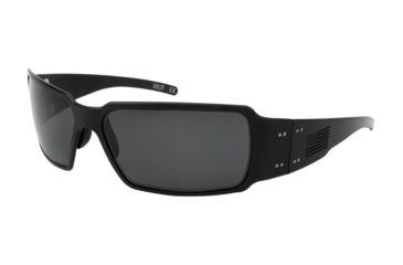 Image of Gatorz Boxster Sunglasses, Blackout Patriot- American Flag Frame, Smoked Polarized Lens, AM-BOXBLKOUT01P