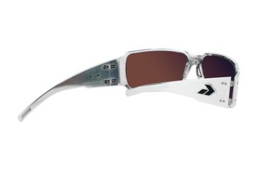 Image of Gatorz Boxster Sunglasses, Brushed Frame, Sunburst Polarized Lens, BOXBRU13P