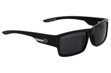 Image of Gatorz Capblk01Bk Capone Black Frame Gray Lens Sunglasses