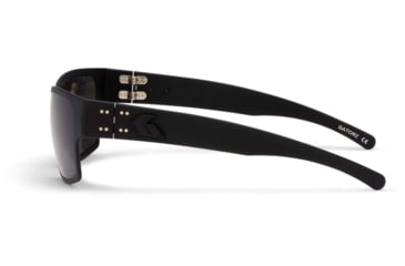 Image of Gatorz Delta Sunglasses, Matte Black Blackout Frame, Smoked Lens, GDELMTBLK01MBP