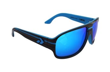 Image of Gatorz El2bkc05mBkc Ely2 Black Cyan Purple Multilayer Lens Sunglasses