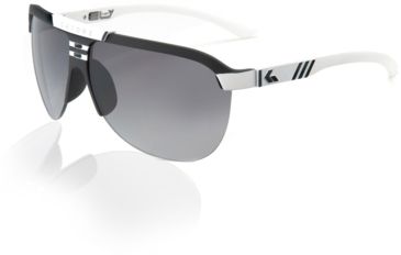 Image of Gatorz Elyflight Sunglasses, Grey Fade Lens, Black-White Frame ELFBWH01F