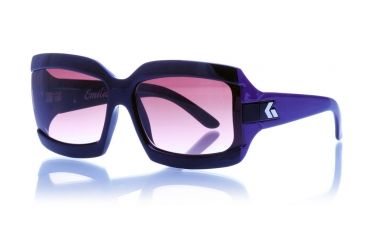 Image of Gatorz Emibkp05fBkp Emilia Black Purple Frame Purple Fade Lens Sunglasses