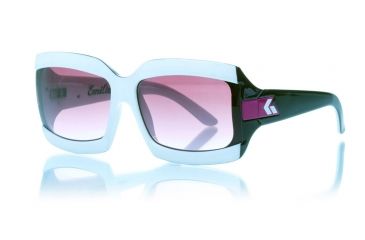 Image of Gatorz Emibwh19fBwh Emilia Black White Frame Merlot Fade Lens Sunglasses