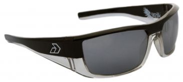 Image of Gatorz Fenbkk02Bkk Fenix Black Clear Frame Chrome Lens Sunglasses