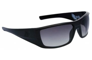 Image of Gatorz Fenblk01fBk Fenix Black Frame Black Fade Lens Sunglasses