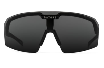 Image of Gatorz Havok Sunglasses, Engraved Logo, Black Frame, Smoke Lens, 841235126413