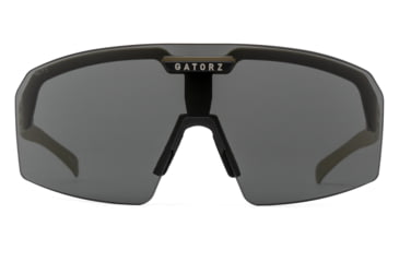 Image of Gatorz Havok Sunglasses, Engraved Logo, Desert Frame, Smoke Polarized Lens, 841235126444