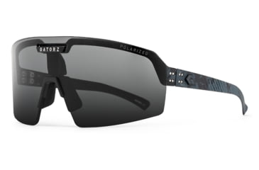 Image of Gatorz Havok Sunglasses, Engraved Logo, Graffiti Camo Frame, Smoke Polarized Lens, 841235126451
