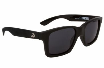Image of Gatorz Iamblk01Bk Iam Black Frame Grey Lens Sunglasses