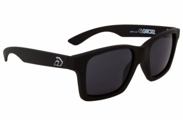 Image of Gatorz Iammbk01pBkm Iam Matte Black Frame Polarized Grey Lens Sunglasses