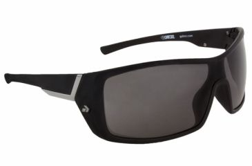 Image of Gatorz Kegmbk01pBkm Kegger Matte Black Frame Polarized Grey Lens Sunglasses