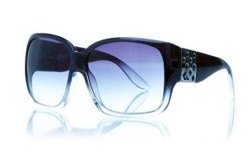 Image of Gatorz Lorbkf01fBk Lorita Black Fade Frame Gary Fade Lens Sunglasses