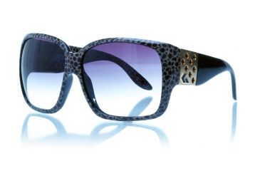 Image of Gatorz Lorlep03fLep Lorita Leopard Print Frame Brown Fade Lens Sunglasses