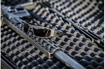 Image of Gatorz Mag Sunglasses, Black Frame, Gray Lens, GZ-01-001