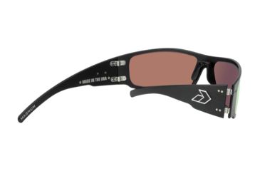 Image of Gatorz Magnum 2.0 Sunglasses Black Frame, Sunburst Polarized Lens, MAG2BLK13P
