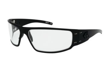 Image of Gatorz Magnum 2.0 Sunglasses, Blackout Frame, Clear Lens, MAG2BLK06MBP