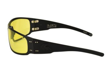 Image of Gatorz Magnum 2.0 Sunglasses, Blackout Frame, Yellow Lens, MAG2BLK04MBP